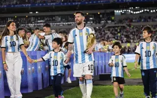 Antonela Roccuzzo despidió a Messi de la Selección con un emotivo mensaje: “Qué privilegio haber vivido todo esto a tu lado”