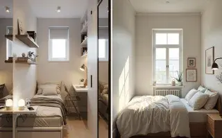 Cómo lograr que un dormitorio pequeño reciba más luz natural: ideas simples Dormitorios chicos: cómo hacer que entre más luz natural con cambios simples.