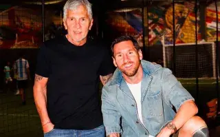 Lionel Messi despidió a su papá Jorge con un mensaje desgarrador: “No sé qué voy a hacer sin vos” Lionel Messi y su padre jorge Messi