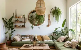 Decoración de agosto: cómo hacer cambios simples en tu living sin gastar de más Una planta siempre aporta vida.