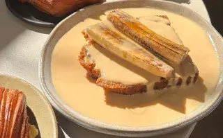 Budín de avellanas