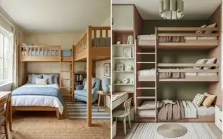 Ideas para ubicar 3 camas en un cuarto infantil