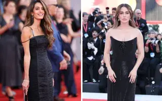 Amal Alamuddin y Blanca Suárez, presentes en la red carpet del Festival de Venecia