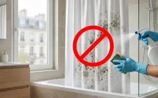 Cómo eliminar el moho de paredes y cortinas de baño para siempre: las recomendaciones de los expertos.