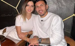 Leandro Paredes y Camila Galante 