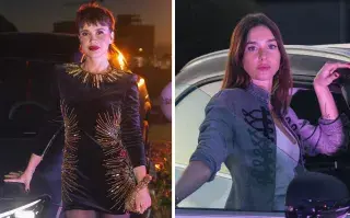 Celeste Cid y Lucía Celasco juntas en el evento de smart