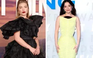 Florence Pugh y Mikey Madison en la red carpet