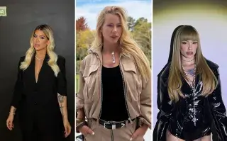 Foto de Wanda nara, nivole neumann y la joaqui