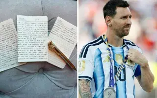 La curiosa lapicera con la que Lionel Messi escribió su despedida de la Selección: cuánto cuesta y dónde se consigue Messi y la lapicera que usó para escribir su carta de despedida