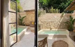 piletas color beige