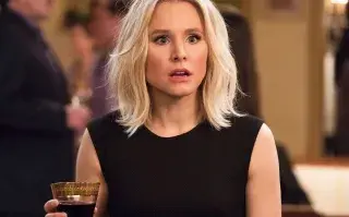 Imagen de Kristen Bell en The Good Place.