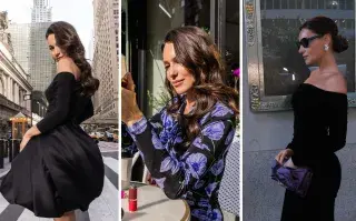 Pampita con tres looks en Nueva York