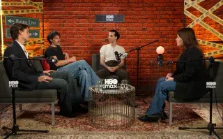 Fran Yan habló sobre su mamá Romina y cómo vive la fama: “Qué importante fue haber podido vivir una infancia tranquila” Toti, fran yan y benicio gravier en el junket de de margarita 3era temporada