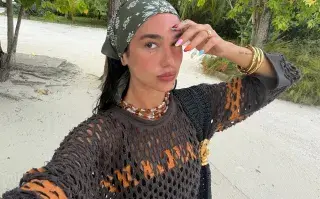 Dua Lipa se sumó a la tradición estadounidense de celebrar el Labor Day con una escapada a la playa junto a amigas