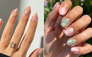 Flower Power: la tendencia de uñas que llena de flores las manos esta primavera
