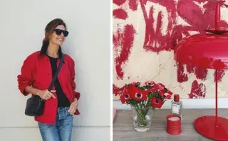 Juliana Awada con deco colorada