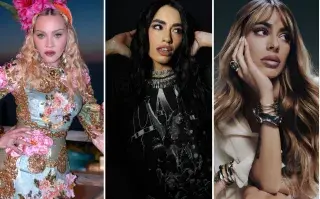 Foto de posibles invitadas al show de Lali en River Plate.