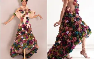 vestido de flores