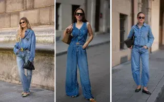 3 mujeres con 3 looks con jeans de Avellana