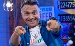 Sergio Lapegue en su programa de America