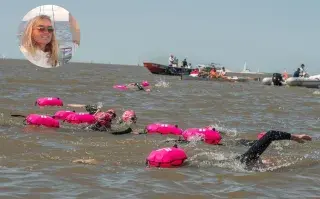 travesia rosa por el cáncer de mama
