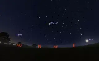 Cómo se vio el cielo el 9 de Julio de 1816