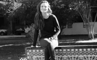 Irina Karamanos, compañera del presidente electo de Chile Gabriel Boric