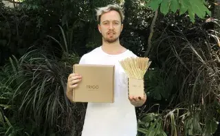 Sorbetes sustentables: un emprendedor sub 30 busca resolver un problema medioambiental Ivan Weyrauch, creador de Trigo.