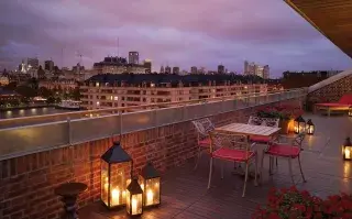 5 destinos para una Semana Santa sin planes La vista desde la suite imperial, una Buenos Aires vista desde Puerto Madero