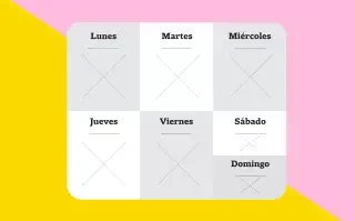Ejercicio: el método Seinfeld para cambiar tus hábitos El método Seinfeld para cambiar conductas. Imprimí este ejercicio y tachá con cruces cuando hayas logrado tu cometido.