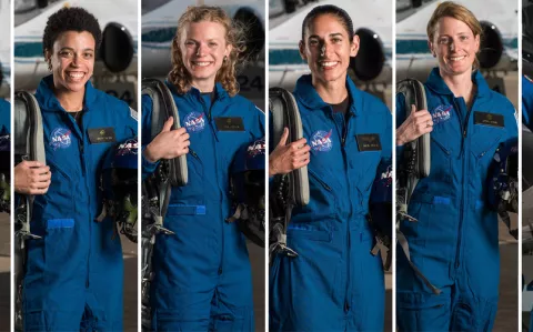 Una de estas mujeres llegará a la Luna esta década