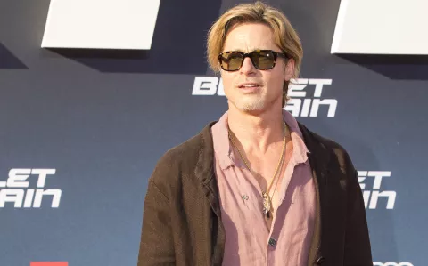 Así fue el look de Brad Pitt para el preestreno de Bullet Train