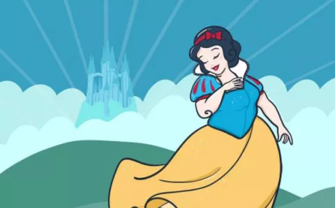 Una ilustradora desafía las siluetas de los dibujos de Disney