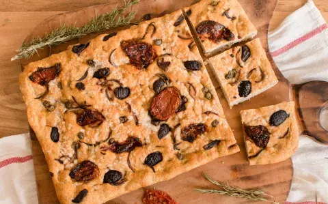 Focaccia integral exprés