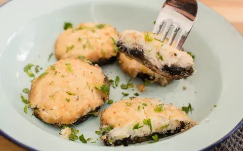 Hongos rellenos