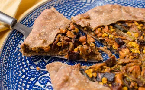 Tarta de verduras horneadas Tarta de verduras horneadas