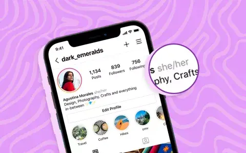 Instagram ahora permite sumar tus pronombres.