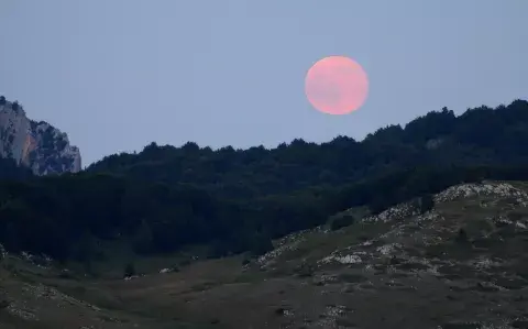 Por qué se llamará Luna Rosa y cómo mirarla