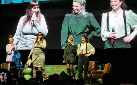 Moria Casán presentó su podcast: "Mi novio me considera casi una virgen" Moria Casán presentó su podcast: "Mi novio me considera casi una virgen"