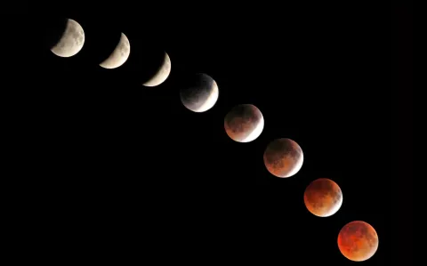 Eclipse lunar del 28 de octubre: el final de un proceso