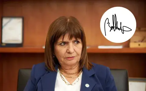 Patricia Bullrich: una grafóloga analizó su firma y esto es lo que dice sobre su personalidad