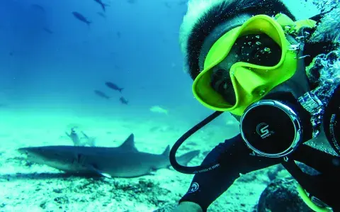 4 jóvenes activistas submarinos dedican sus vidas a cuidar el océano