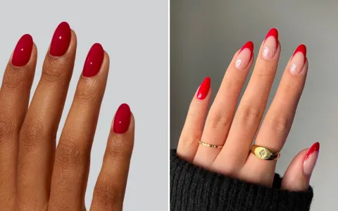 10 diseños de uñas rojas para que renueves este clásico del nail art