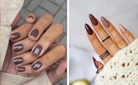 Las uñas marrones estarán de moda el próximo otoño: 8 ideas geniales para sumar a tu nail art