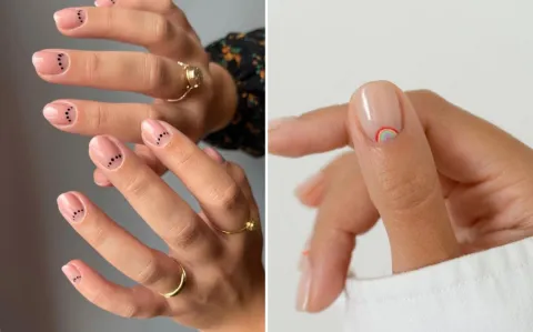 Nude nail art: 9 diseños que le suman un detalle ondero a tus uñas 