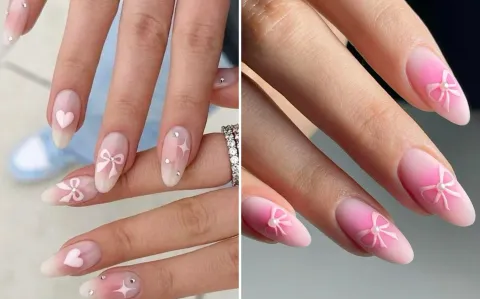 Uñas coquette: 7 diseños de uñas para sumarse a la tendencia de 2024