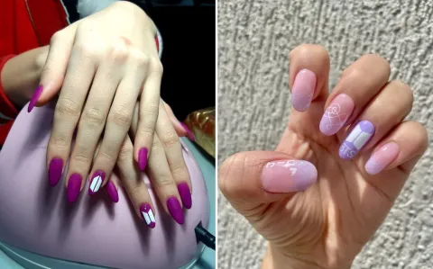 7 diseños para homenajear a BTS con tu nail art.