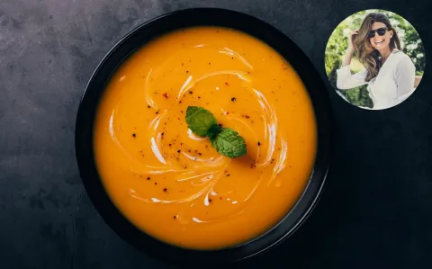 Sopa de calabaza de Juliana Awada: cómo prepara una de sus recetas favoritas