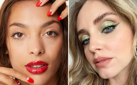 Desde glossy red hasta matcha make-up, los looks de maquillaje que son tendencia.