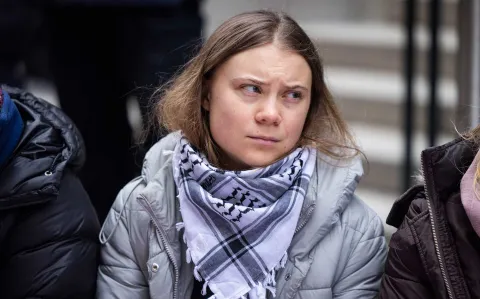 Detuvieron a Greta Thunberg durante una protesta en Países Bajos